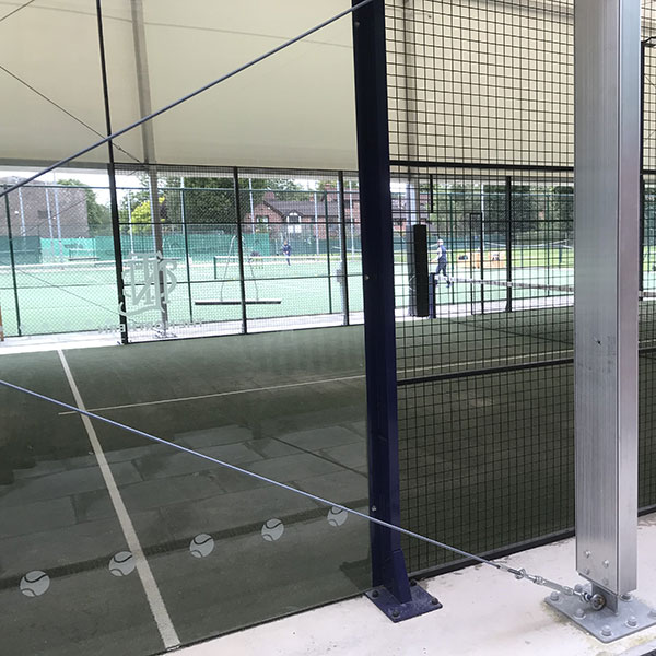 Padel court fencing