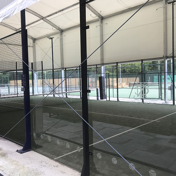 Padel court installation